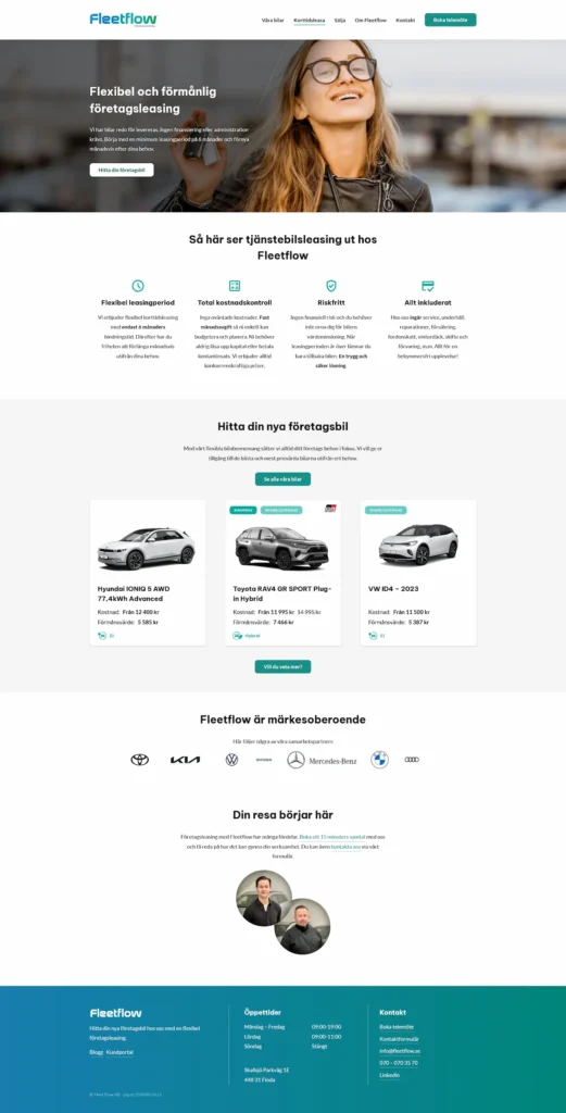 Fleetflow korttidsleasa
