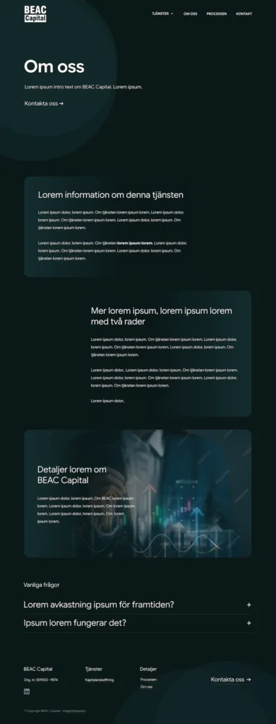 BEAC Capital Om oss